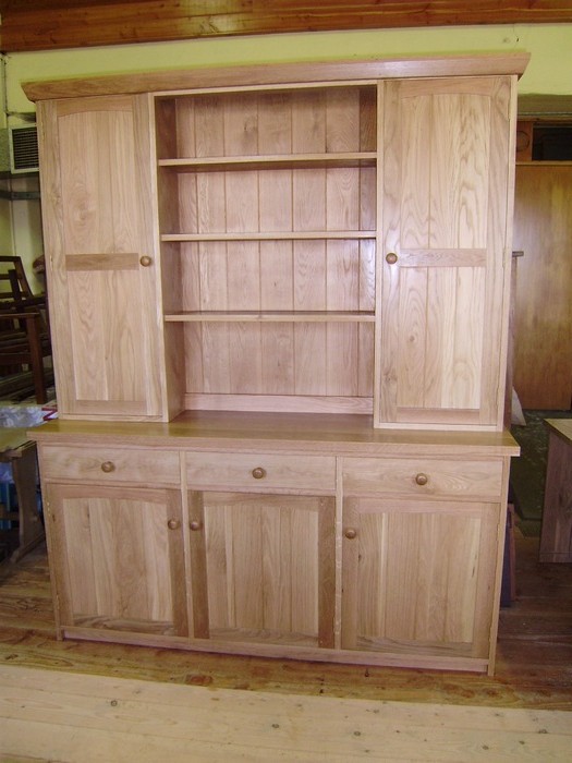 Bespoke oak dresser 7 foot 4 by 6 foot.JPG